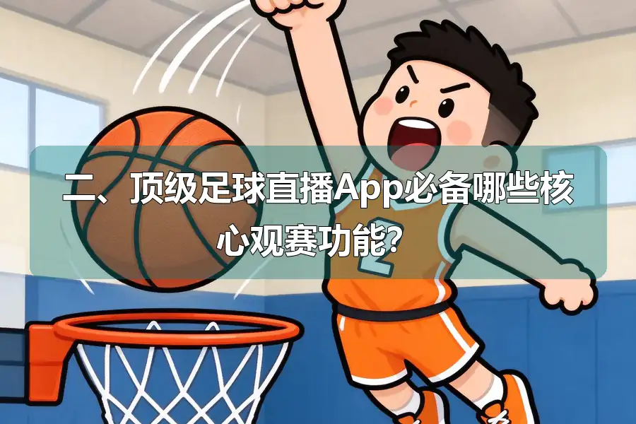 二、顶级足球直播App必备哪些核心观赛功能?